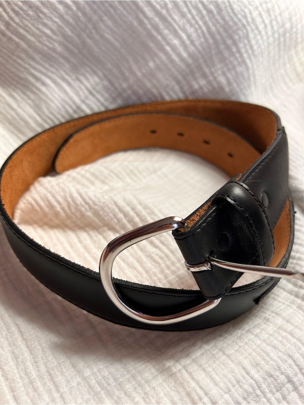 Men’s Silver Creek leather belt
